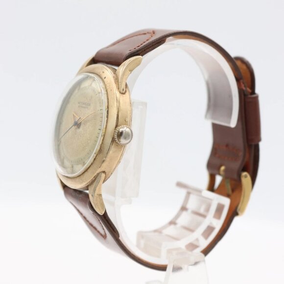 Vintage Wittnauer L130 Broad Arrow Men's Automatic Wristwatch 11 ARB 10k GF - Picture 5 of 5